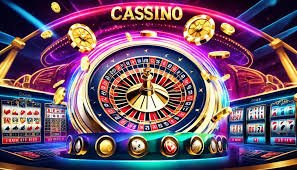 Casino game selection screen with live dealer options