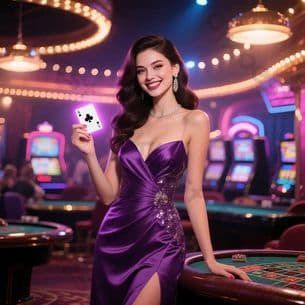 711jl casino lobby showing live dealer baccarat table on mobile